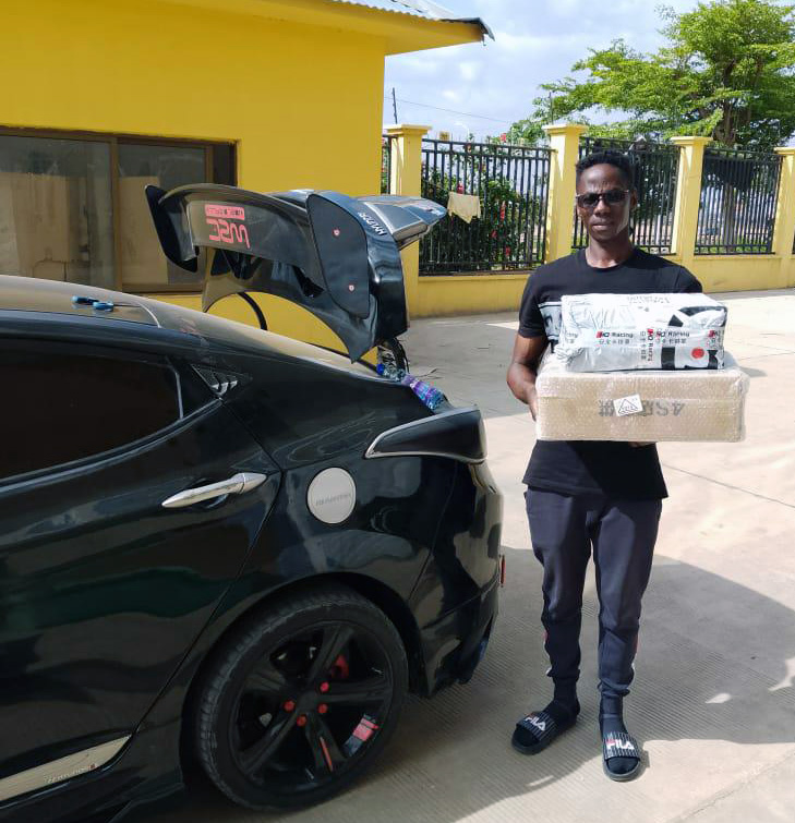 Mercadoria entregue ao destinatário em Angola